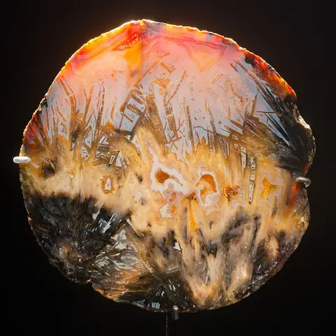 Sagenitic Agate